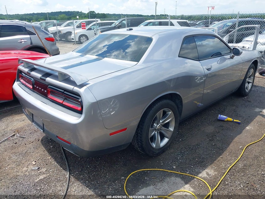 Vin: 2c3cdzag9fh774757, lot: 45764560, dodge challenger sxt 20154