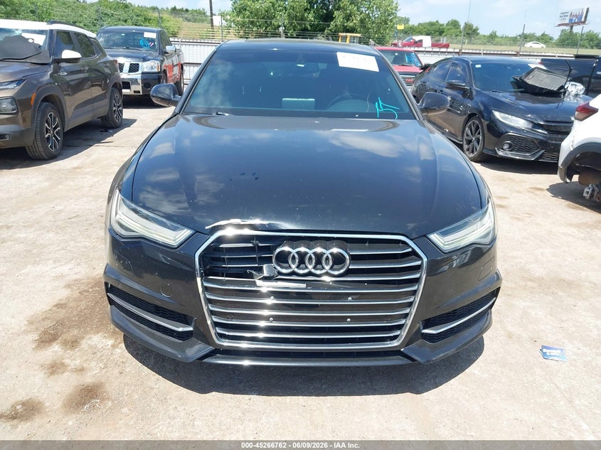 2016 AUDI A6 SEDAN 2.0L I-4 DI, DOHC, VVT, TURBO, 252HP