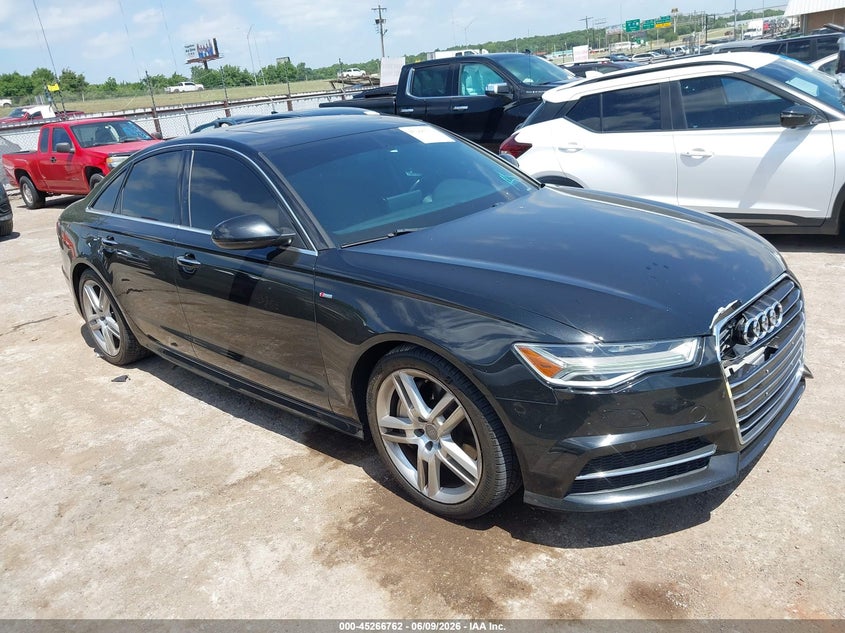 2016 AUDI A6 SEDAN 2.0L I-4 DI, DOHC, VVT, TURBO, 252HP