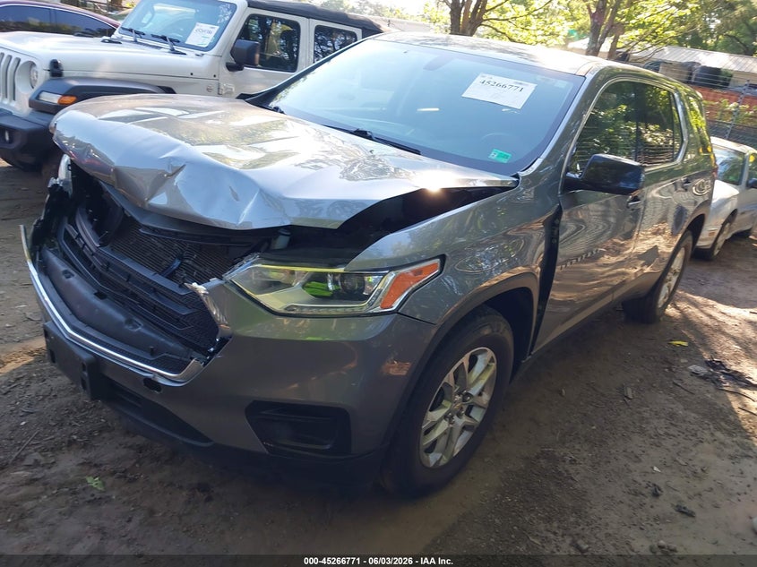 Vin: 1gnerfkw8lj310340, lot: 45764591, chevrolet traverse fwd ls 20202