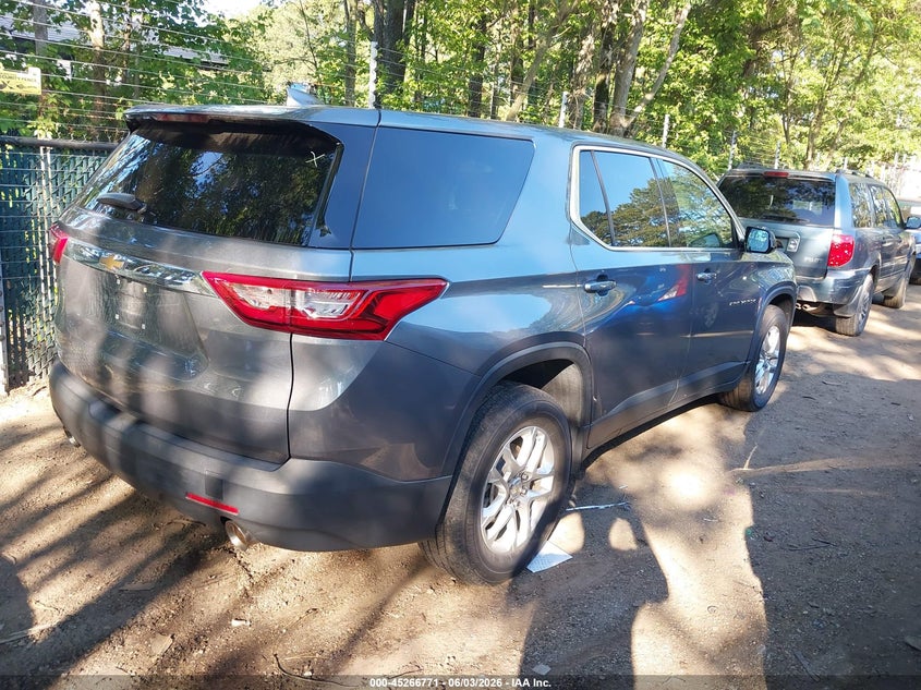Vin: 1gnerfkw8lj310340, lot: 45764591, chevrolet traverse fwd ls 20204