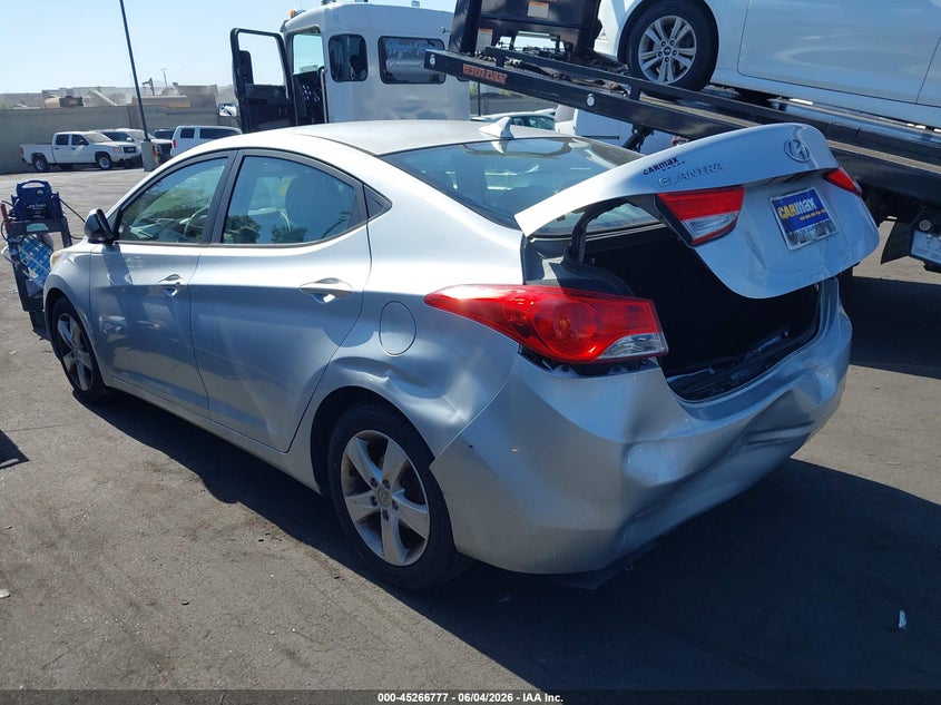 Vin: 5npdh4ae5dh373619, lot: 45764597, hyundai elantra gls 20133