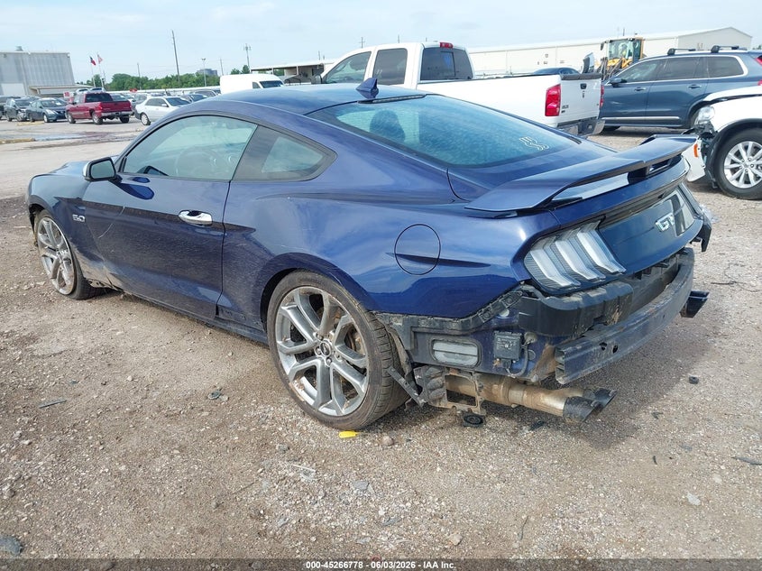Vin: 1fa6p8cf0l5176046, lot: 45764598, ford mustang gt premium fastback 20203