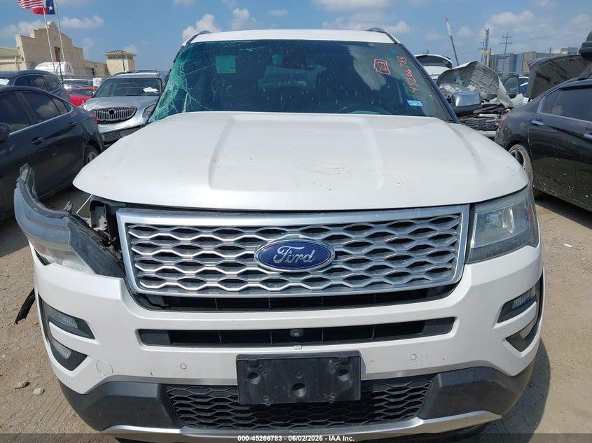 VIN 1FM5K8HTXHGA15715 2017 FORD EXPLORER PLATINUM