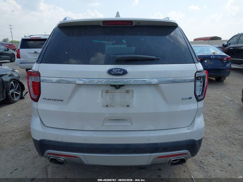 VIN 1FM5K8HTXHGA15715 2017 FORD EXPLORER PLATINUM