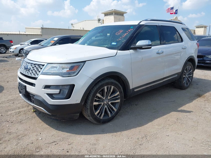 Vin: 1fm5k8htxhga15715, lot: 45764603, ford explorer platinum 20172