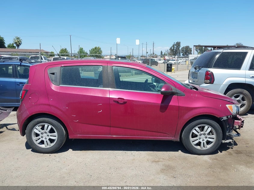 2014 Chevrolet Sonic Lt Auto VIN: 1G1JC6SG5E4133063 Lot: 45266794