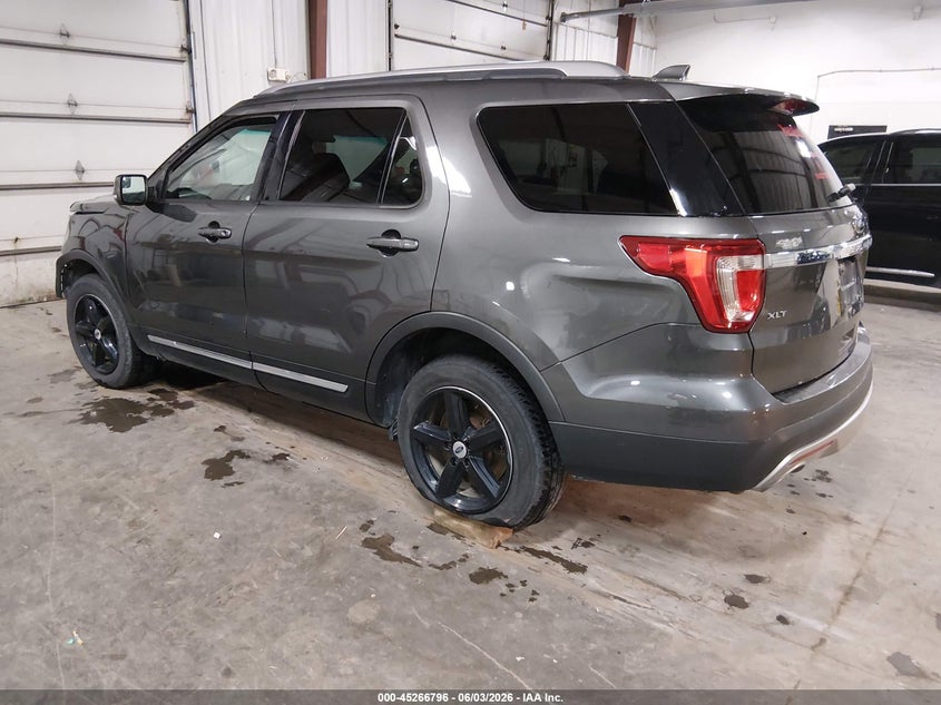 Vin: 1fm5k8d83ggd04497, lot: 45764616, ford explorer xlt 20163