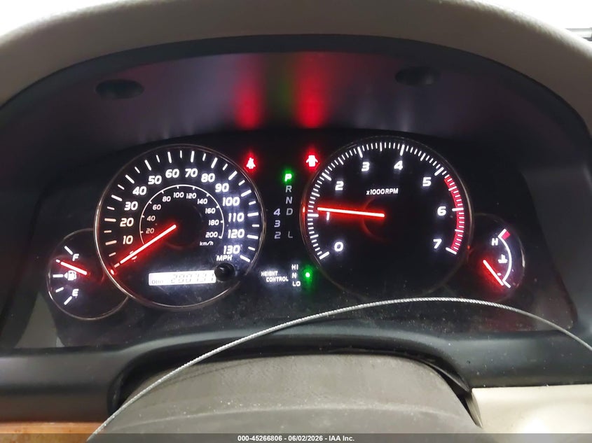 2004 Lexus Gx 470 VIN: JTJBT20X440065932 Lot: 45266806