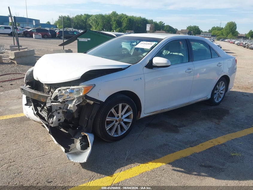 Vin: 4t1bd1fk6cu042631, lot: 45764628, toyota camry hybrid xle 20122
