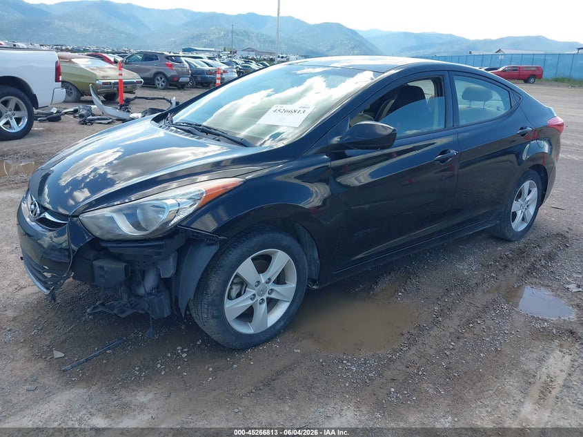 2013 Hyundai Elantra Gls KMHDH4AEXDU791451 photo 1