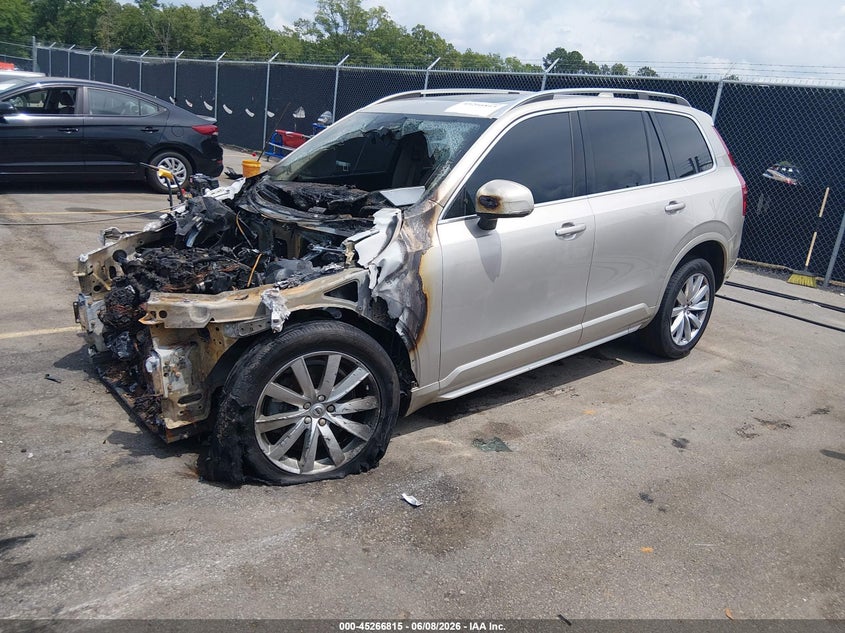 Vin: yv4a22pk4g1037040, lot: 45764635, volvo xc90 t6 momentum 20162
