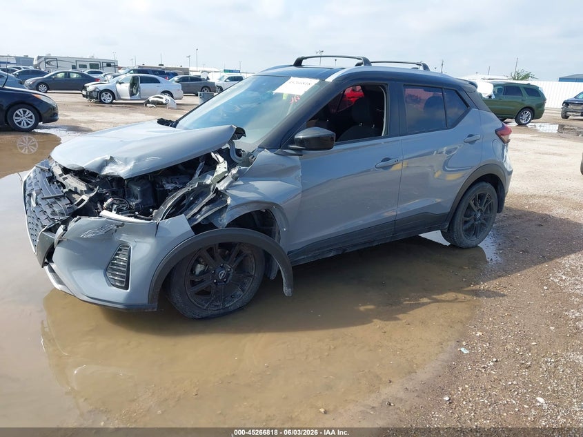 Vin: 3n1cp5cv7rl535908, lot: 45764638, nissan kicks sv xtronic cvt 20242