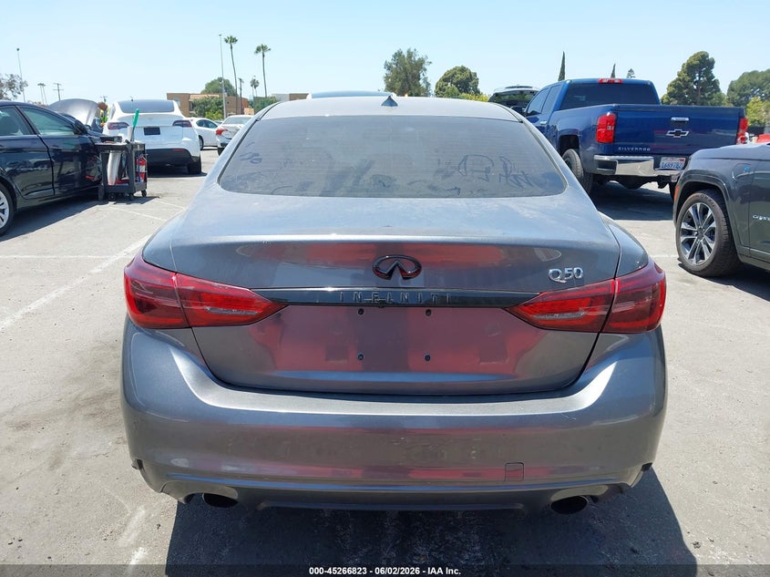 2021 Infiniti Q50 Pure VIN: JN1EV7AP7MM704127 Lot: 45266823