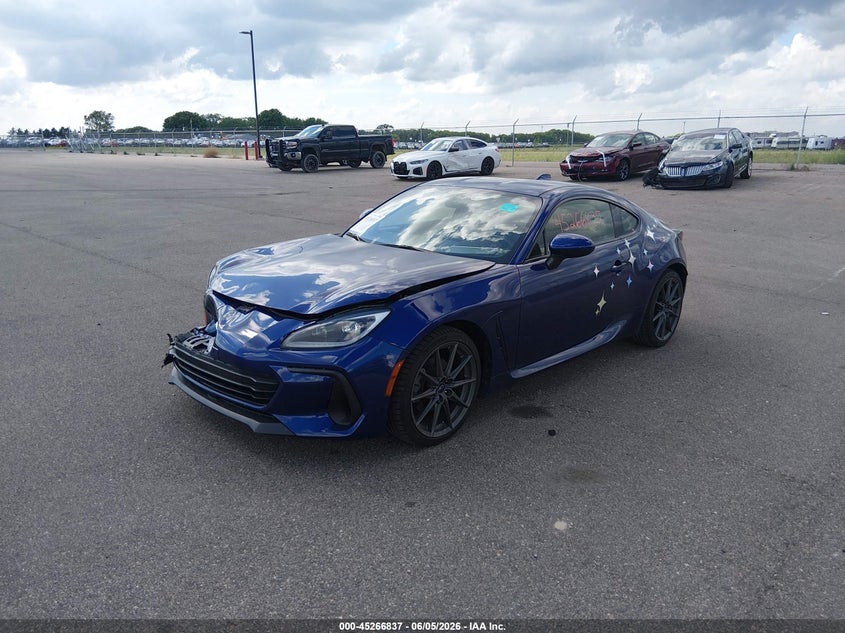 Vin: jf1zdbf10n8700865, lot: 45764657, subaru brz limited 20222