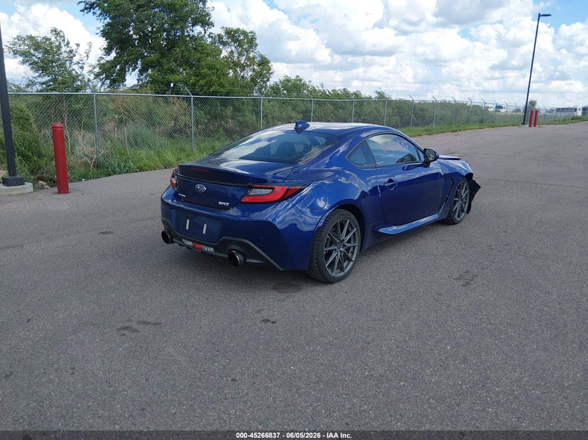 Vin: jf1zdbf10n8700865, lot: 45764657, subaru brz limited 20224