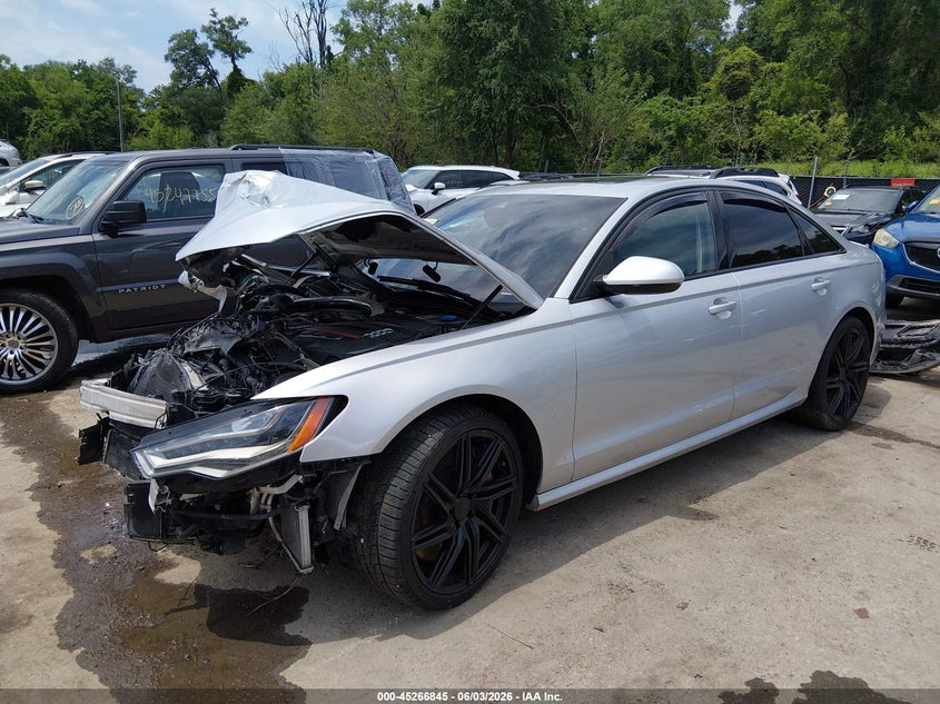 Vin: wauf2afcxfn018882, lot: 45764665, audi s6 4.0t 20152