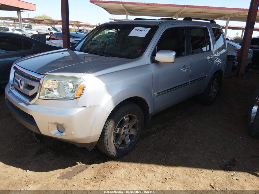 Vin: 5fnyf3h95bb045218, lot: 45764667, honda pilot touring 20112