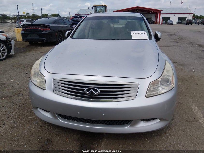 2007 Infiniti G35 Sport W/6-Speed Manual VIN: JNKBV61E87M704181 Lot: 45266860