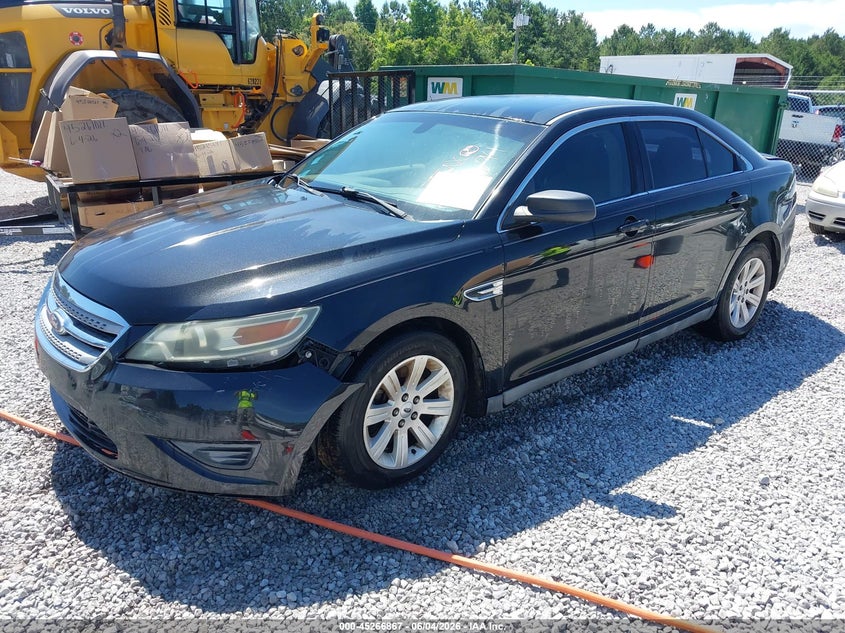 Vin: 1fahp2dw5ag165694, lot: 45764687, ford taurus se 20102