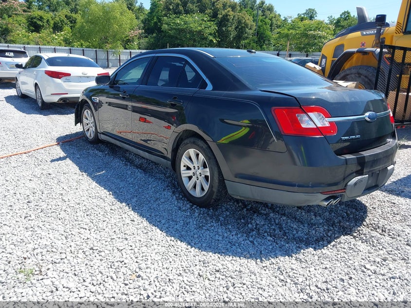 Vin: 1fahp2dw5ag165694, lot: 45764687, ford taurus se 20103