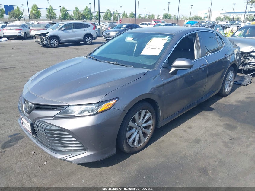 Vin: 4t1b11hk9ku186193, lot: 45764690, toyota camry le 20192