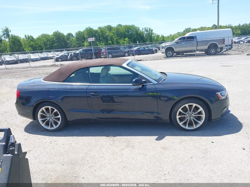 2013 Audi A5 2.0T Premium VIN: WAULFAFH6DN010469 Lot: 45266889