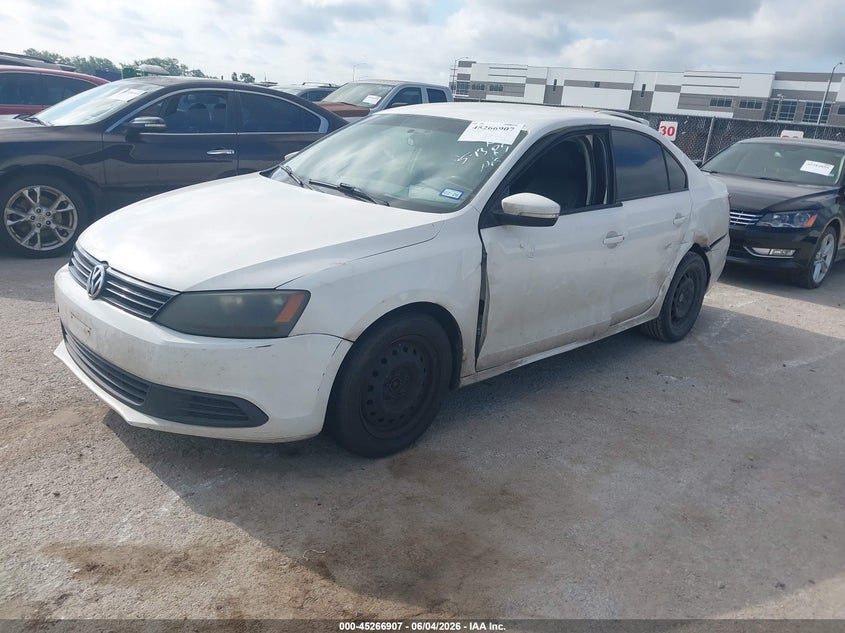 2011 Volkswagen Jetta 2.5l Se 3VWDX7AJ7BM365849 photo 1