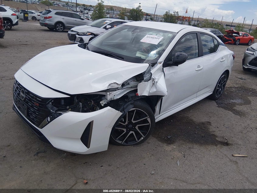 2025 Nissan Sentra Sr 3N1AB8DV4SY324812 photo 1