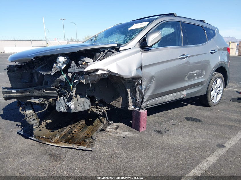 Vin: 5xyzwdla6fg241288, lot: 45764741, hyundai santa fe sport 2.0l turbo 20152