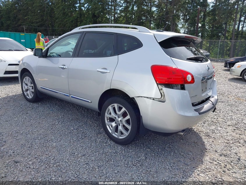 Vin: jn8as5mv1bw690296, lot: 45764746, nissan rogue sv 20113