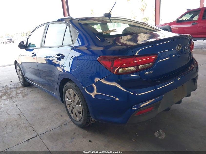 Vin: 3kpa24ab8ke208529, lot: 45764769, kia rio s 20193