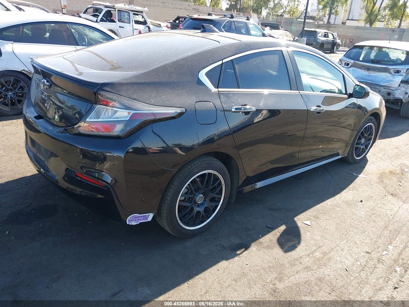 Vin: 1g1rc6s5xju156625, lot: 45764813, chevrolet volt lt 20184