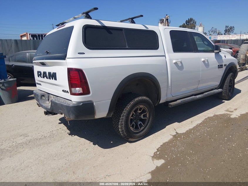 Vin: 1c6rr7ytxjs161568, lot: 45764826, ram 1500 rebel  4x4 5'7 box 20184