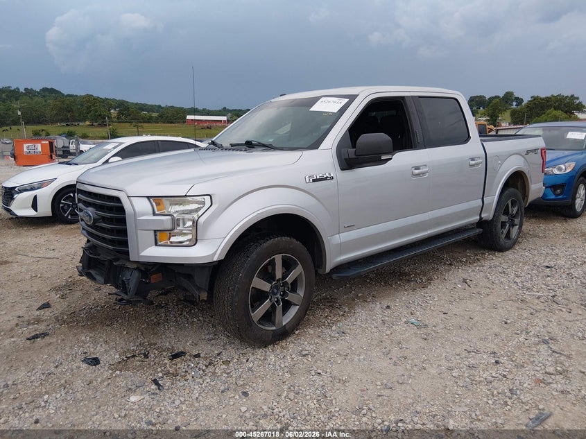 Vin: 1ftew1ep0hkd23013, lot: 45764838, ford f-150 xlt 20172