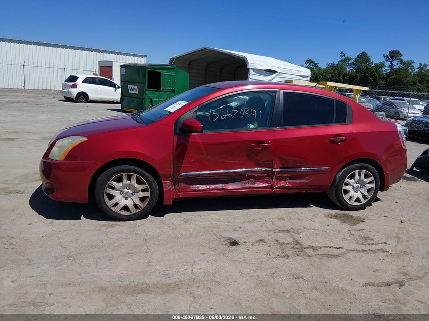 2010 Nissan Sentra 2.0S VIN: 3N1AB6APXAL724959 Lot: 45267039