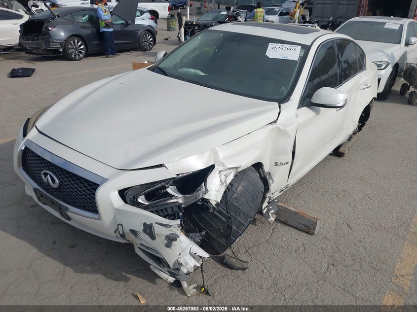 Vin: jn1ev7ar2hm832931, lot: 45764883, infiniti q50 3.0t premium 20172