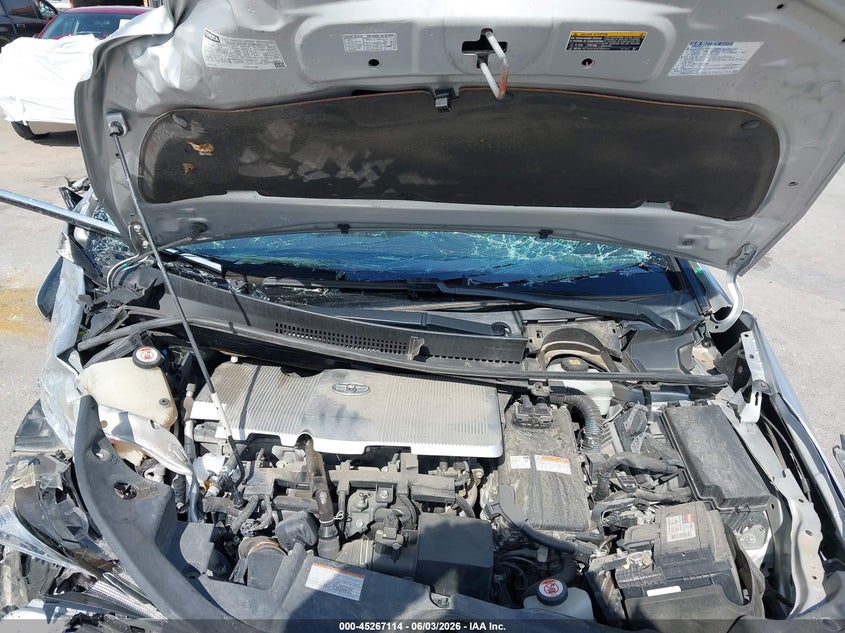 2016 Toyota Prius Three Touring VIN: JTDKARFUXG3027252 Lot: 45267114