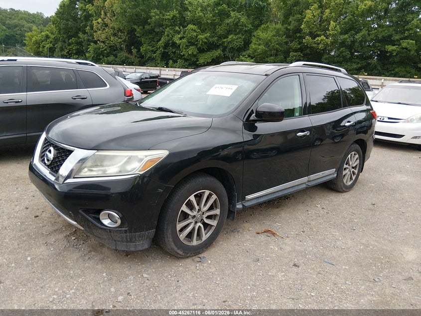 2014 Nissan Pathfinder Sl 5N1AR2MNXEC642657 photo 1