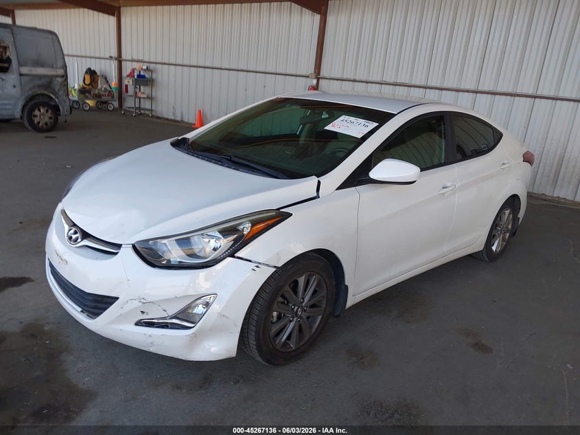 Vin: 5npdh4ae5fh617580, lot: 45764956, hyundai elantra se 20152