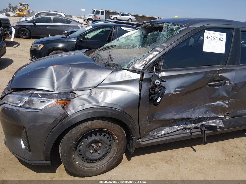 VIN 3N1CP5BV8RL579952 2024 NISSAN KICKS S XTRONIC CVT