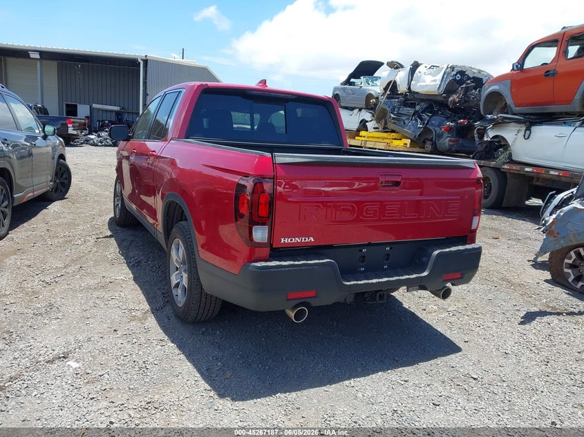 VIN 5FPYK3F51SB032050 2025 HONDA RIDGELINE RTL