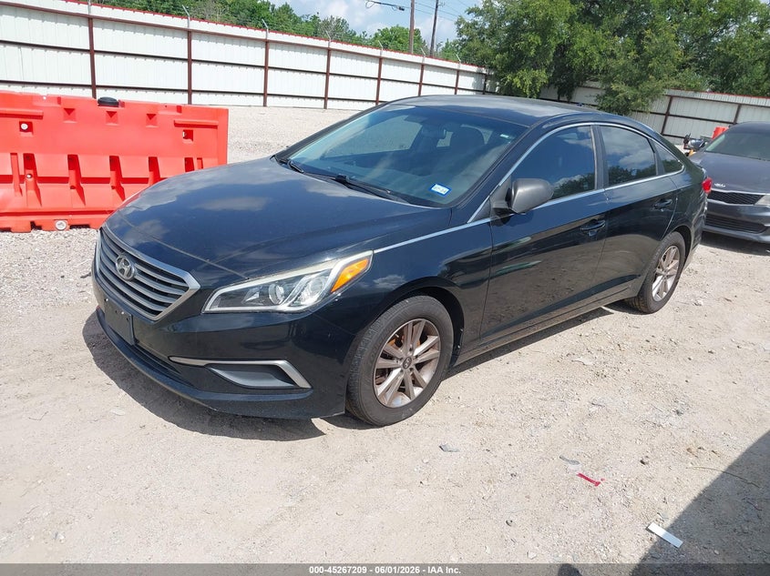 2016 Hyundai Sonata Se 5NPE24AFXGH358584 photo 1