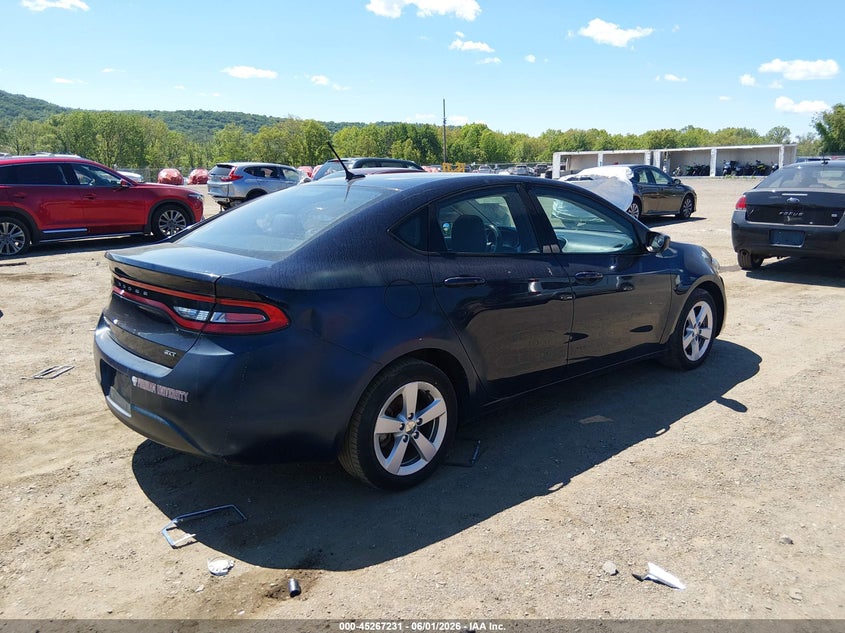 Vin: 1c3cdfbb5fd221506, lot: 45765051, dodge dart sxt 20154