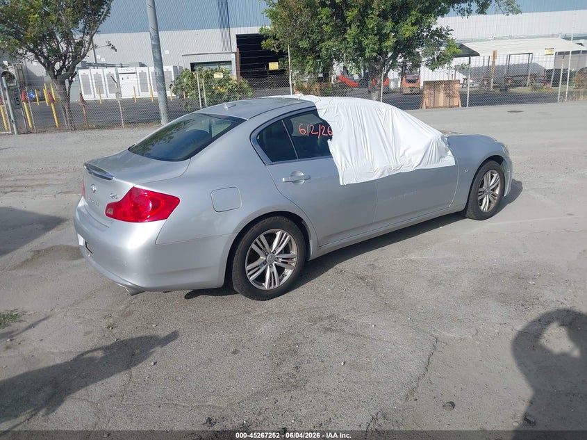 Vin: jn1cv6ap5fm503010, lot: 45765072, infiniti q40 20154