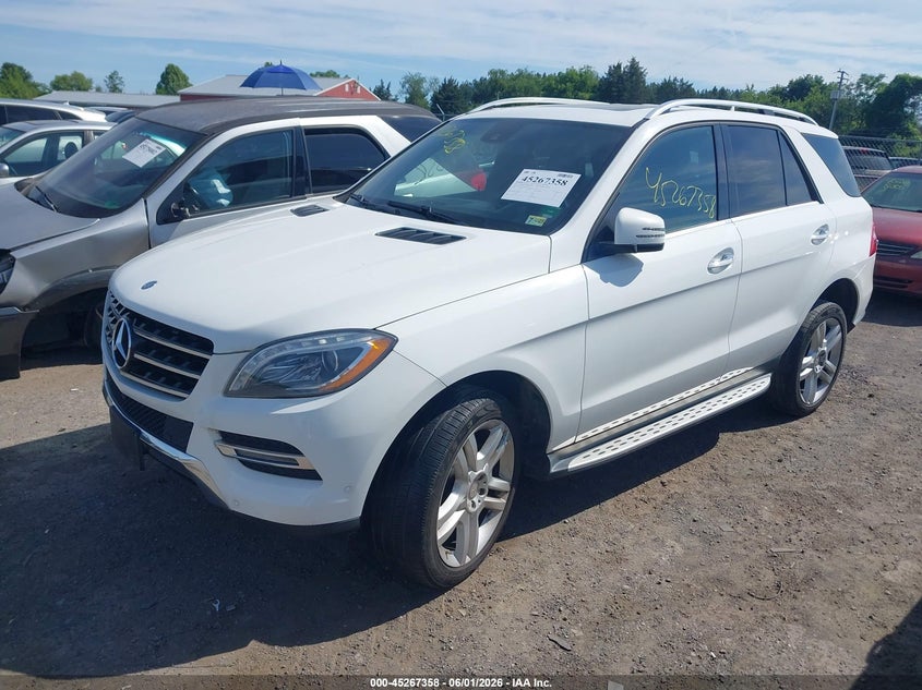 2014 Mercedes-Benz Ml 350 Bluetec 4matic 4JGDA2EB4EA374516 photo 1