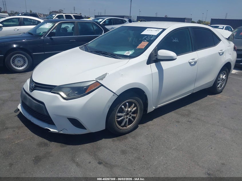 2016 TOYOTA COROLLA auction photo 2