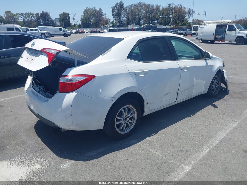 2016 TOYOTA COROLLA auction photo 4