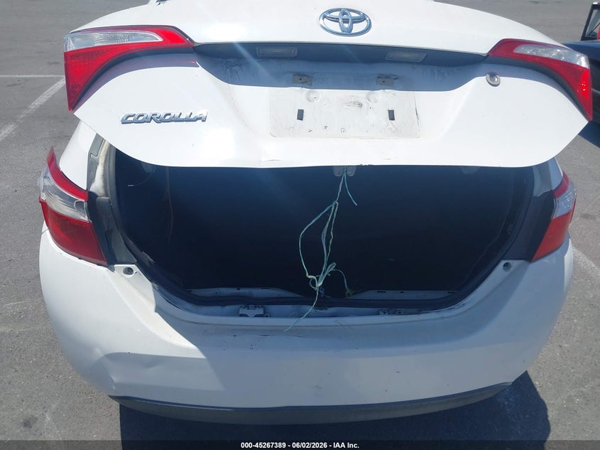 2016 TOYOTA COROLLA auction photo 6