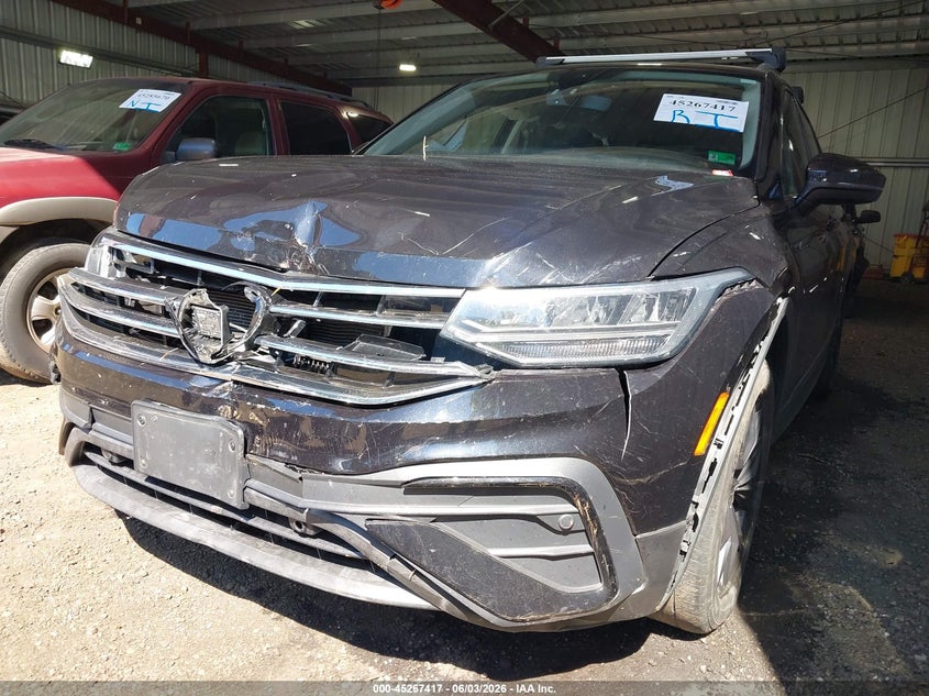 2022 Volkswagen Tiguan 2.0T Se VIN: 3VV3B7AX1NM082144 Lot: 45267417